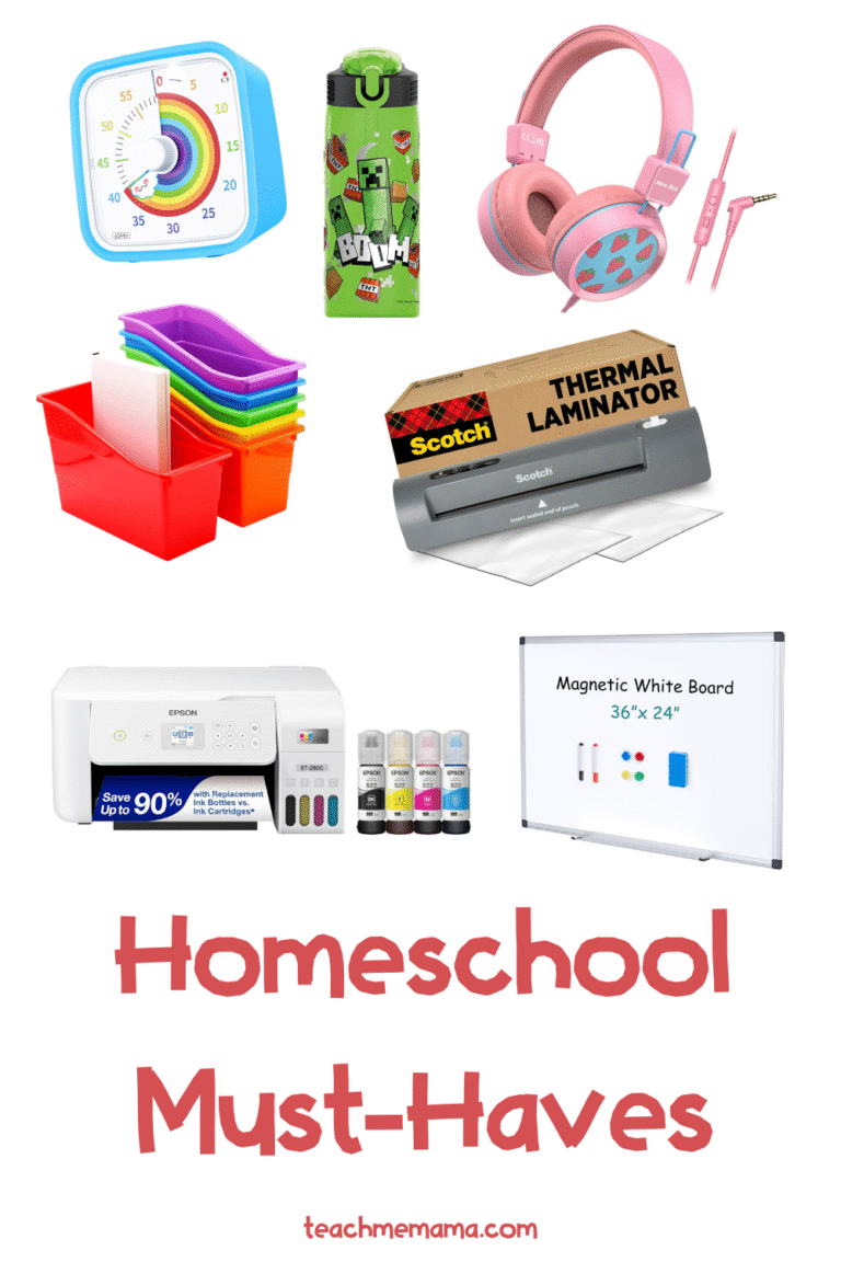 The Best Homeschool Supplies for Large Families