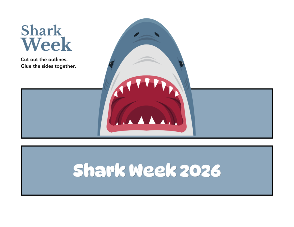 shark week headband 2026