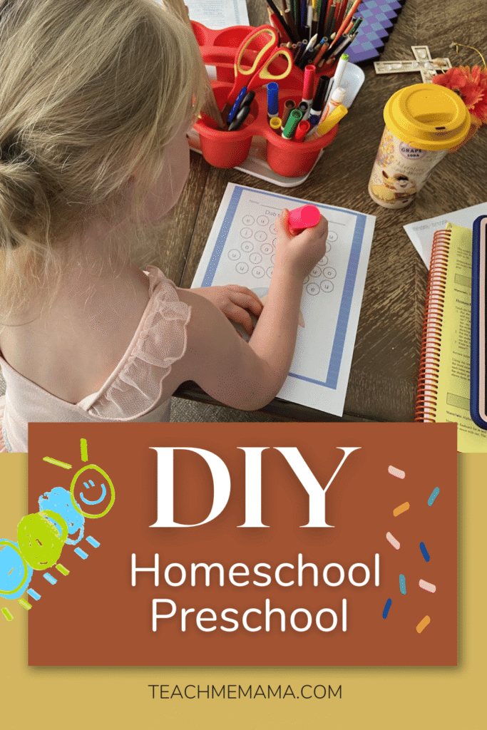preschool homeschool curriculum