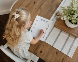 Preschool Morning Menu: A Simple Way to Bring Calm to Your Day